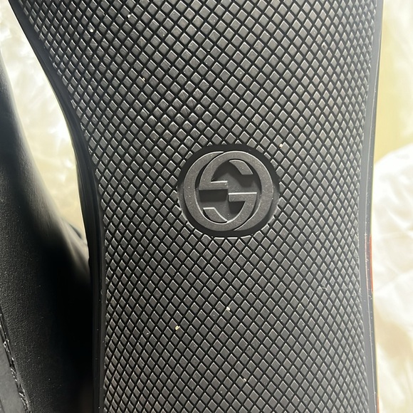 Gucci Black Leather Kingsnake High Top Sneakers - Picture 8 of 15